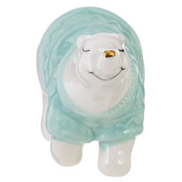 Фигурка декоративная "Белый медведь", L10,5 W5 H7 см