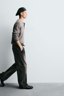 WIDE-LEG JEANS - Zara фото 6