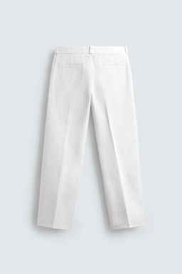 OVERSIZED FIT CHINO TROUSERS - Zara фото 7