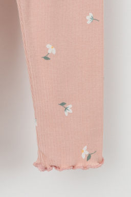 Crockid _ КР 400770/дымчатая роза,милые цветочки к543 брюки (лосины) д/дев яс  фото 7