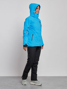 Горнолыжный костюм женский зимний синего цвета 03350S - Chunmai фото 8