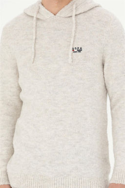 Мужской свитер из каменного меланжа - U.s. polo assn фото 6