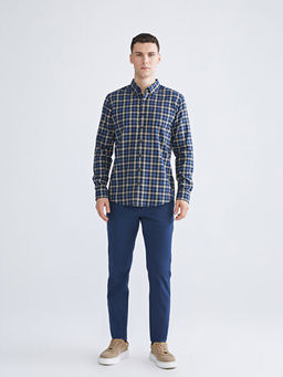 Ekose Gabardin Erkek G?mlek