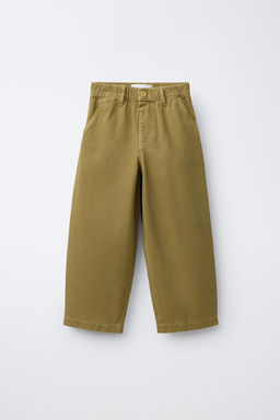 HERRINGBONE BAGGY TROUSERS - Zara фото 5