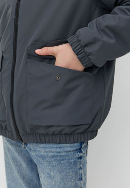 Куртка демисезонная 26532-533 антрацитовый