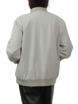 H24-608 LT. OLIVE Куртка бомбер демисезонная женская (100 гр. синтепон) - Fashion фото 8