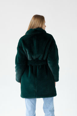 Шубка утеплённая 25005 (белый) - Kankan фото 10