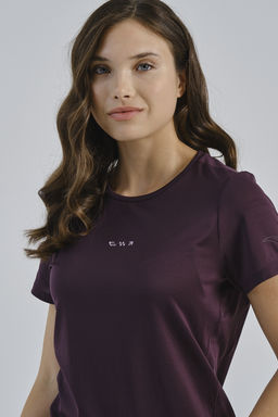 Футболка Темно-фиолетовый RACING CHALLENGE SS Tee - Anta фото 3