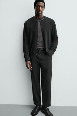 PANTAL?N REGULAR FIT CONFORT / Negro - Zara фото 5