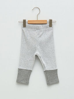 Beli Lastikli Pamuklu Erkek Bebek Pantolon