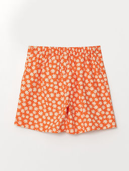 Beli Lastikli ?i?ekli K?z ?ocuk ?ort Etek - Waikiki фото 2