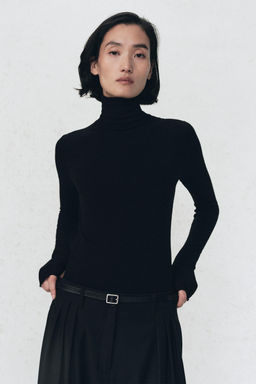 WOOL BLEND HIGH NECK BODYSUIT SOSHIOTSUKI X ZARA фото 2