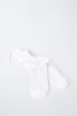 PACK CUATROS CALCETINES MEDIOS / Blanco - Zara фото 4
