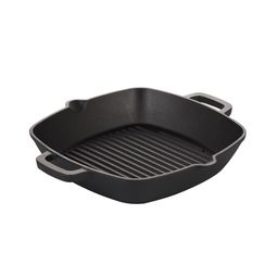 2746 GIPFEL Cковорода -гриль с двумя ручками DILETTO 26x26х5см. Материал: чугун.