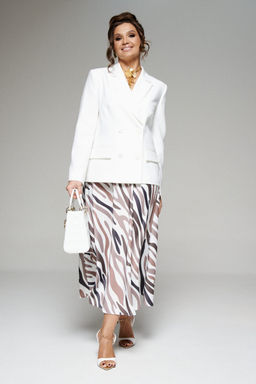 Костюм  6282 молочный+ волна - Beautiful and free фото 5