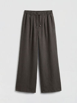 Beli Lastikli Wideleg Kad?n Jean Pantolon