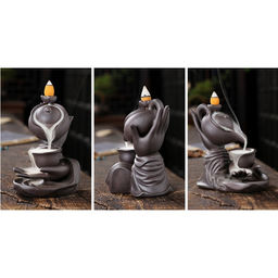 Подставка для благовоний TAKE IT EASY «Чайная церемония», стелющийся дым, 16×14×9 см