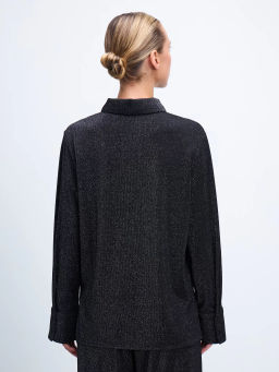 Блузка с мерцающей нитью / Zarina  фото 5