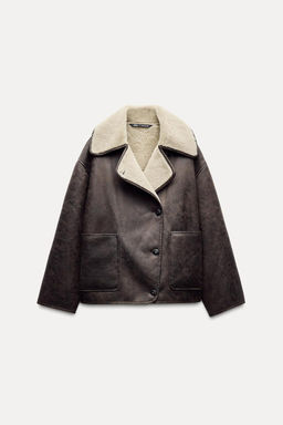 DOUBLE-FACED JACKET ZW COLLECTION - Zara фото 31