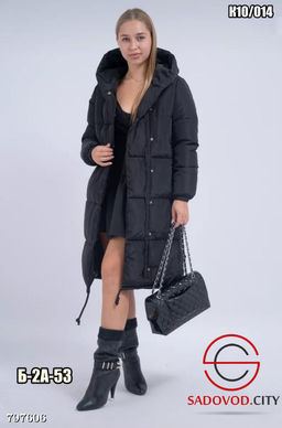 куртка длинная с капюшоном