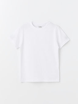 Bisiklet Yaka Basic K?sa Kollu Erkek ?ocuk Ti??rt 2li - Waikiki фото 3