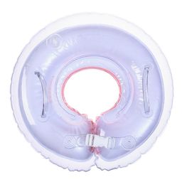 Круг детский на шею, для купания, Swimmer baby, с погремушками, двухкамерный - Крошка я фото 3