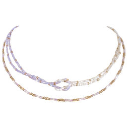 Klart набор для бисероплетения 11-502 Чокеры. Сиреневый орнамент