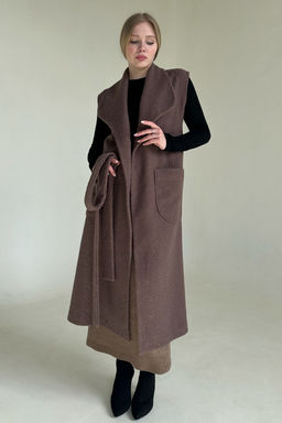 Жилет LAMB079/01/Кофейный