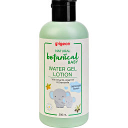 PIGEON Увлажняющий гель-лосьон для тела Natural Botanical Baby Water Gel, 200мл