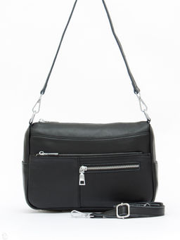 Сумка женская кожаная 2041-9NN black Natale Navetta