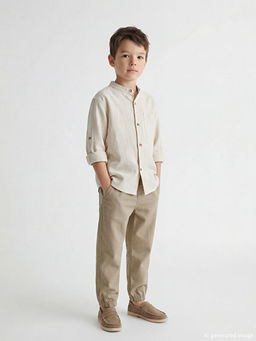 Beli Lastikli Erkek ?ocuk Pantolon