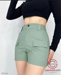 Женские летние шорты с карманами - Zum ming фото 3