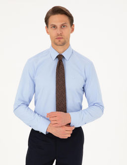 Mavi Slim Fit Uzun Kollu Basic G_mlek