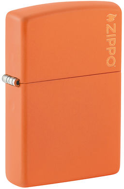 Зажигалка ZIPPO с оранжевым матовым покрытием | Orange Matte 231ZL