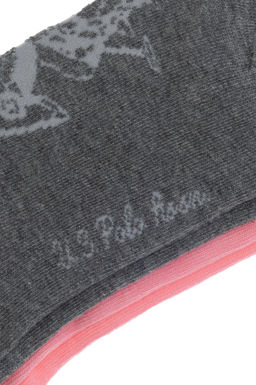 Kad_n Gri Melanj _orap Sepette S_rpriz _ndirim - U.s. polo assn фото 3