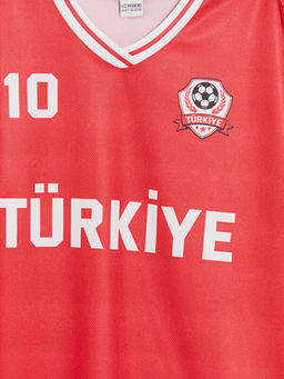 T?rkiye Bask?l? K?z ?ocuk Forma Ti??rt