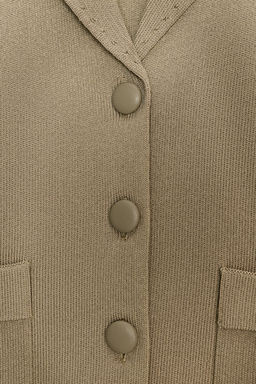 SHORT SLEEVE KNIT CARDIGAN - Zara фото 8