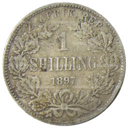 1 шиллинг 1897 года ЮАР (Трансвааль)