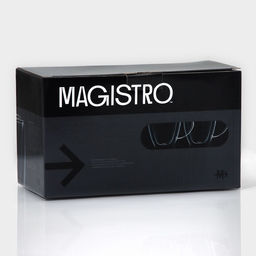 Набор кружек с двойными стенками Magistro «Капучино», 280 мл, 12×9×11 см, 2 шт., стекло, прозрачный