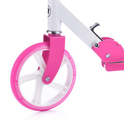 Самокат 2-х колесный ROCKET,колеса PU/ 200 мм,ABEC 7, розовый