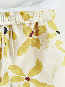 K?sa Boy Desenli Erkek Deniz ?ortu