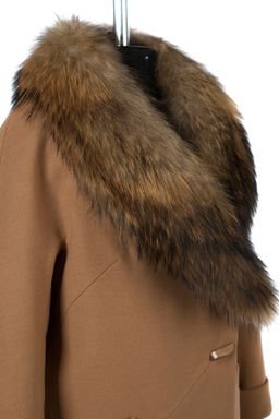 Мех натуральный (песец) Пальто утепленное Термофинн 100 г - El podio фото 11