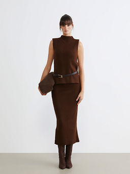 Dar Fit Y?rtma?l? Etek