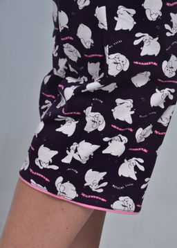 Комплект с бриджами КОКЕТКА (тёмно-фиолетовый 21) - Ивановская трикотажная компания фото 3