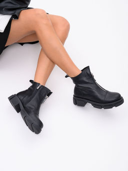 Ботинки 330.21074.black/Шерсть