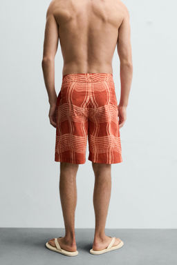 OTIS KWAME KYE QUAICOE PRINTED LONG SWIMMING TRUNKS - Zara фото 13