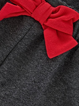 Брюки для девочки UD 4006 черный меланж - Mini maxi фото 6