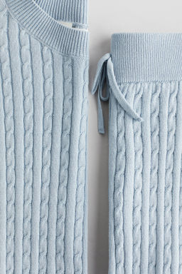 Conjunto de dos piezas en punto trenzado - H&m фото 3