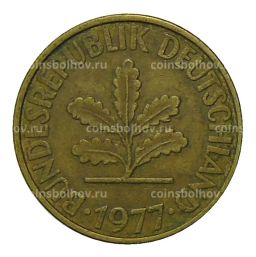 10 пфеннигов 1977 года F Германия