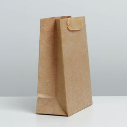 Пакет ламинированный Крафтовый, S 12 15 5,5 см - Дарите счастье фото 2